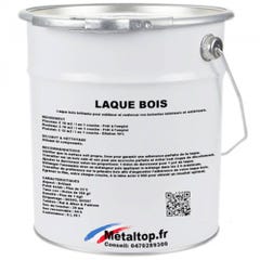 Laque Bois - Metaltop - Orange saumon - RAL 2012 - Pot 5L 0