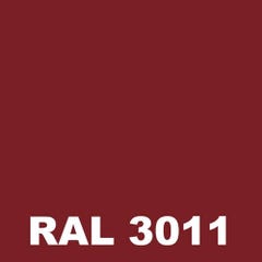 Laque Bois - Metaltop - Rouge brun - RAL 3011 - Pot 15L 1