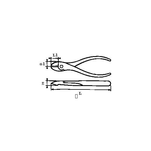 SAM OUTILLAGE - Pinces coupantes diagonales chromées polies 1