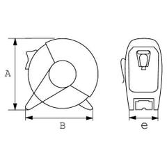 Mesure bi-matière 10mx25mm - SAM OUTILLAGE - UB-1025NZ 3