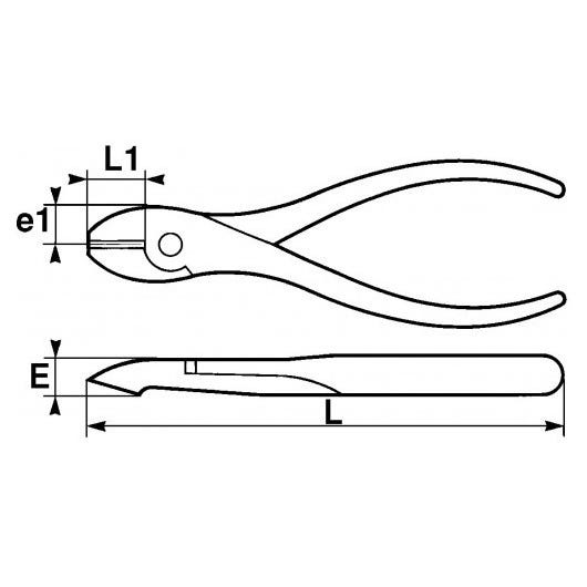 SAM OUTILLAGE - Pinces coupantes diagonales haute performance isolées 1000V 1