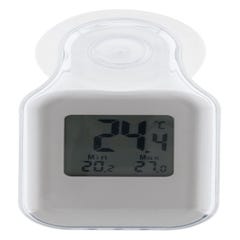 Thermomètre digital intérieur/extérieur Otio blanc