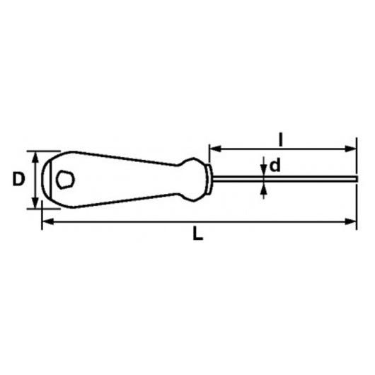 SAM OUTILLAGE - Tournevis Pozidriv® 2