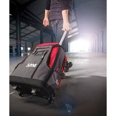 Sac à dos textile de 40 L avec trolley - SAM OUTILLAGE - BAG-5N 2