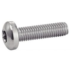 Vis à métaux tête cylindrique bombée torx inox A2 ISO 14583 4X8 boîte de 50 - ACTON - 622314X8 0