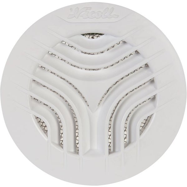 Grille ronde avec moustiquaire blanche Ø 100 mm RENSON
