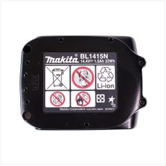 Makita BL1415N Batterie 14.4V Li-Ion - 1.5Ah 2