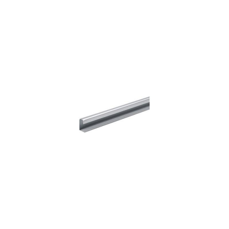 Poignée profil aluminium argenté longueur 2500 mm pour épaisseur de porte 18 19 mm TopLine M 0