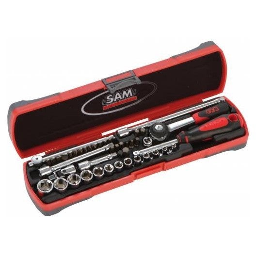 SAM OUTILLAGE - Composition 1/4'' 45 Outils ❘ Bricoman