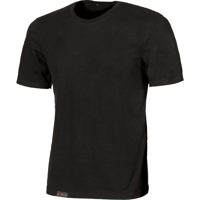 (Lot de 30) T-shirt de travail manches courtes coupe slim LINEAR - Noir L 2