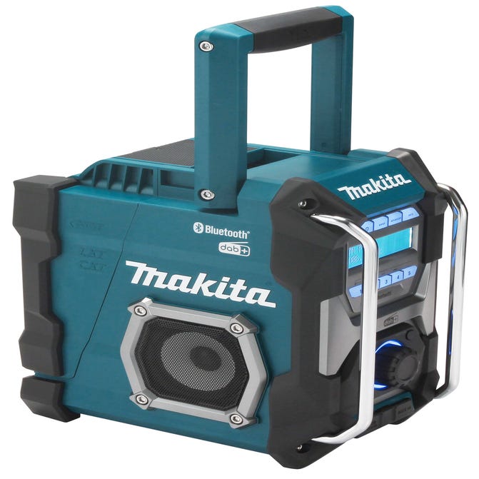 Makita MR004GZ Corps de radio de chantier sans fil 14,4/18/40V Li-Ion - FM/AM - DAB+ - Bluetooth - 230V 6