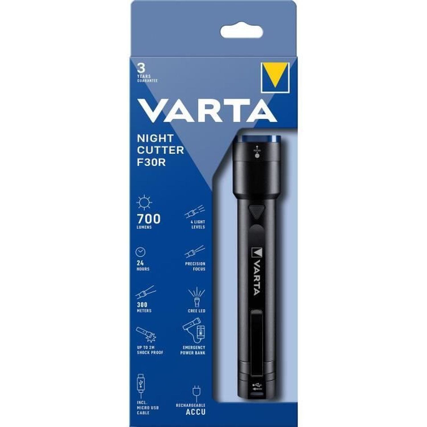 Torche-VARTA F30R-700 lm - VARTA 0