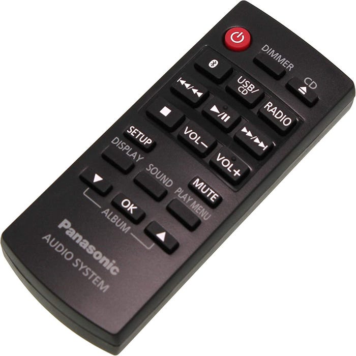 Télécommande Panasonic N2QAYB000984 pour système audio SC-PM250, SC-PM600, SC-PM602 0