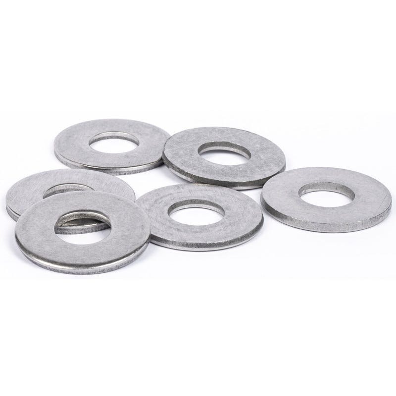 Sachet de rondelles plates Large (L) inox A4 - 25 pcs - 6 mm 0