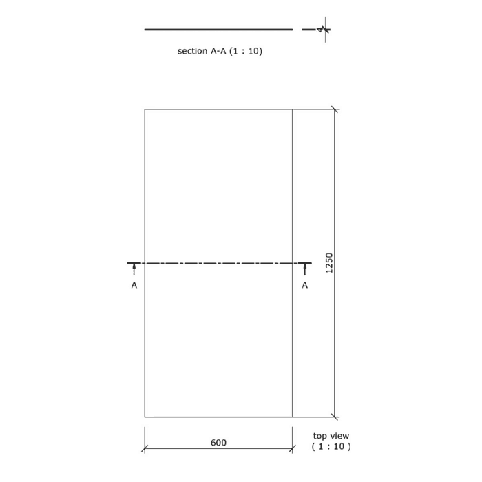 Pack 4 panneaux de construction Wedi 125 x 60 x 0,4 cm 3