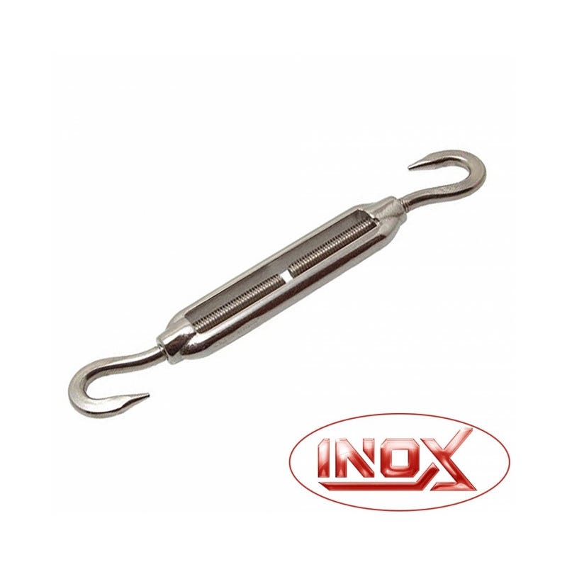 Tendeur crochet-crochet - inox 0