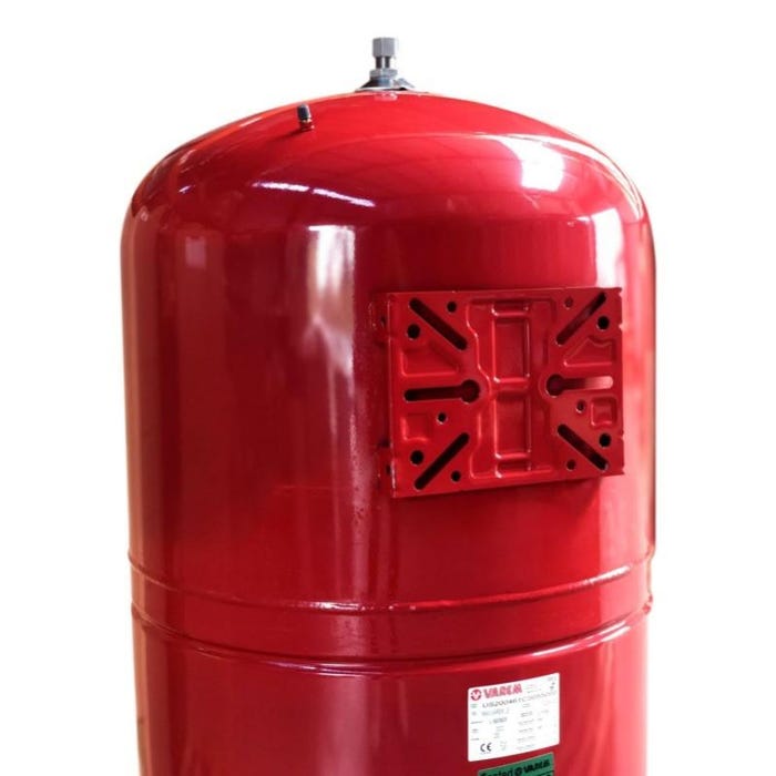 Réservoir pression à vessie interchangeable vertical - Capacité 200 litres - Hauteur: 1253 mm - Diamètre réservoir: 554 mm 1