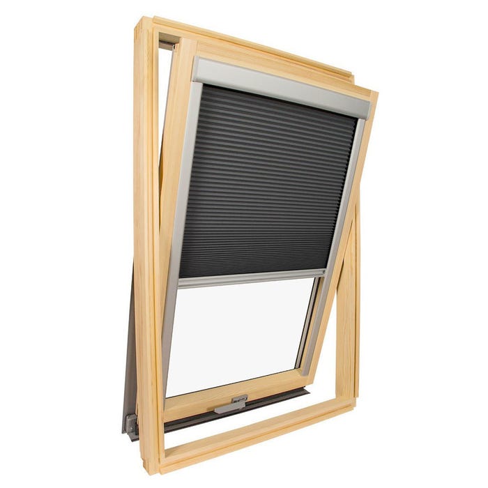 Store isolant compatible fenêtre de toit Velux ® MK04 Gris 0