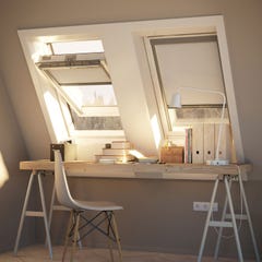 Store isolant compatible fenêtre de toit Velux ® 14 ou 306 ou M06 Blanc 3