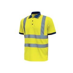 Polo à manches courtes Yellow Fluo (Lot de 3) | HL198YF - Upower 0