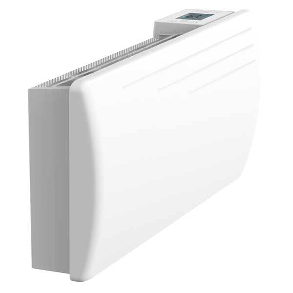 Radiateur électrique fixe à inertie sèche céramique 2000W Bestherm ATLAS  horizontal blanc ❘ Bricoman
