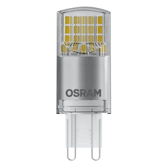 ampoule à led - osram parathom led pin - g9 - 4.2w - 4000k - 470 lm - claire - osram 626102 0