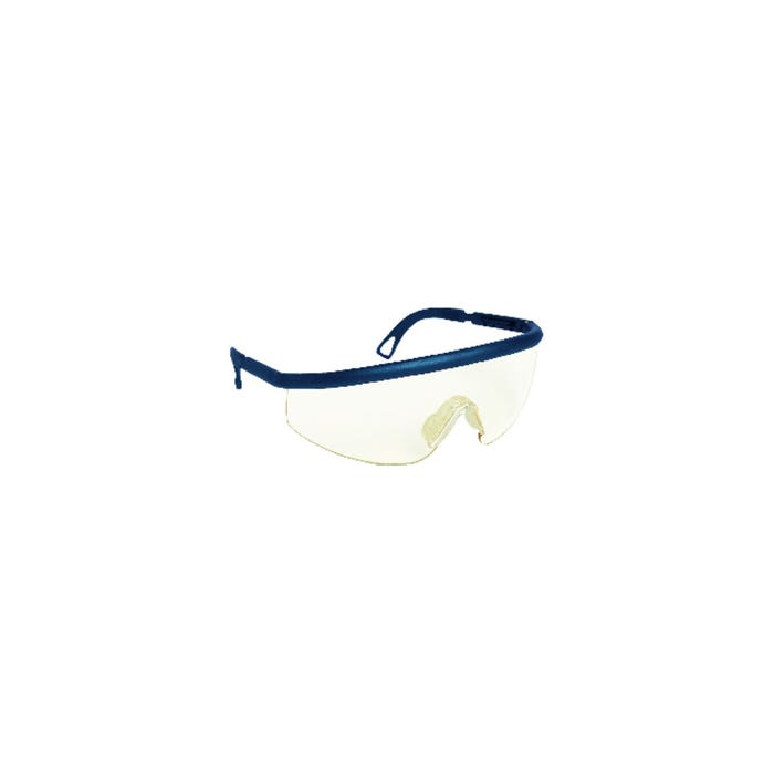 Lot de 10 lunettes FIXLUX monture nylon bleu, oculaire incolore AR - COVERGUARD 0