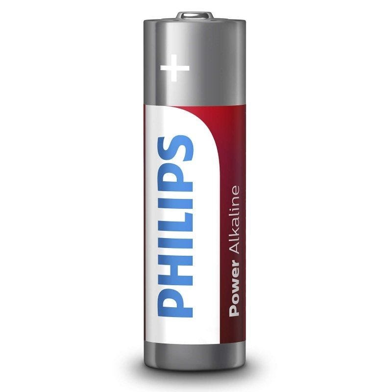 Pile alkaline philips aaa - lr03 1,5v (emballage 4 unit) ø10,5x44,5mm 1