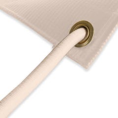 Sandow élastique Ivoire 70 mètres - Qualité PRO TECPLAST 9SW - Tendeur pour bâche de diamètre 9 mm 3