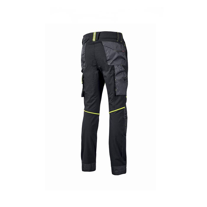 Pantalon de travail femme ATOM LADY Black Carbon | PE257BC - Upower 1