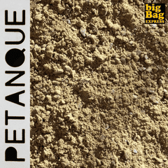 Pack Terrain de Pétanque BEIGE 48M² (Kit de Traverses + Géotextile + GNT + Sable à Pétanque Beige) - Livraison PREMIUM 1