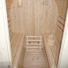 Sauna d'extérieur 4 places - L185 x P180 x H190 cm - ISOKYRO 4