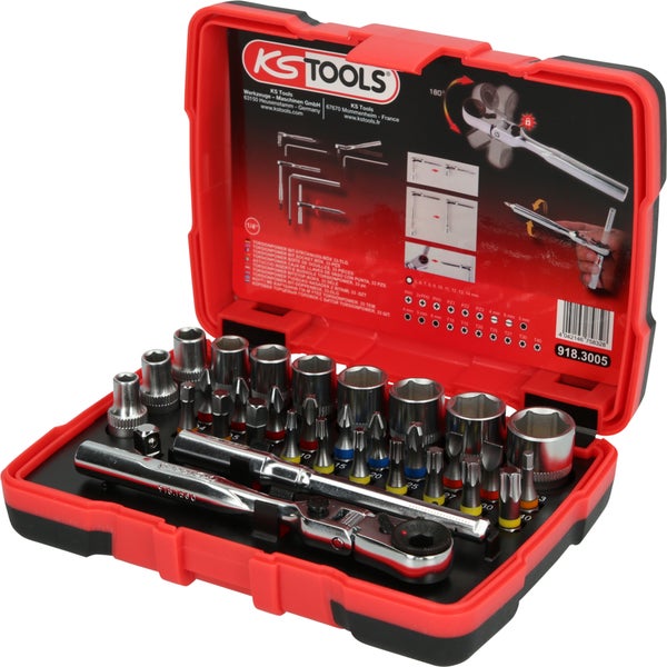 KS Tools - Douille tournevis ULTIMATE TORX® 1/4'', L.37 mm - T40