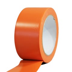 Lot de 720 Rubans adhésifs PVC orange bâtiment 50 mm x 33 m - Rouleau adhésif TECPLAST 2