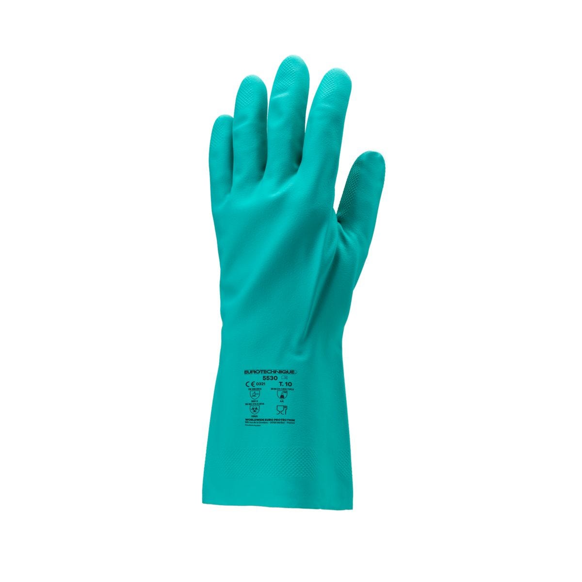 Gants EUROCHEM N5530 0,46mm Vert - COVERGUARD - Taille 2XL-11 1