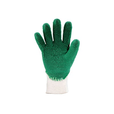 Gants latex crépé vert qualité supérieure - COVERGUARD - Taille M