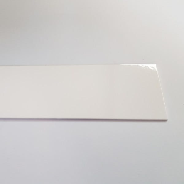 Crédence Aluminium Blanc Sécurité RAL 9003 B H 55 cm x L 130 cm 1