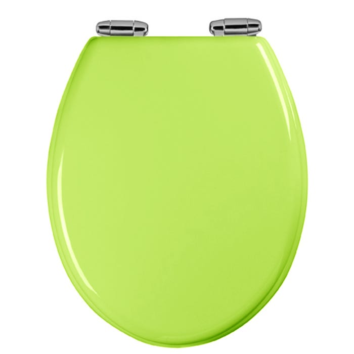 Abattant WC - MDF et Double frein de chute - SOFT GREEN 2