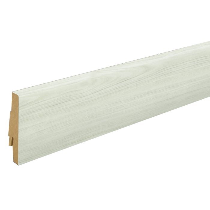 Pack 5 Plinthes décoratives 8630 chêne aspen 2400 x 70 x 19 mm.PEFC 70% 1