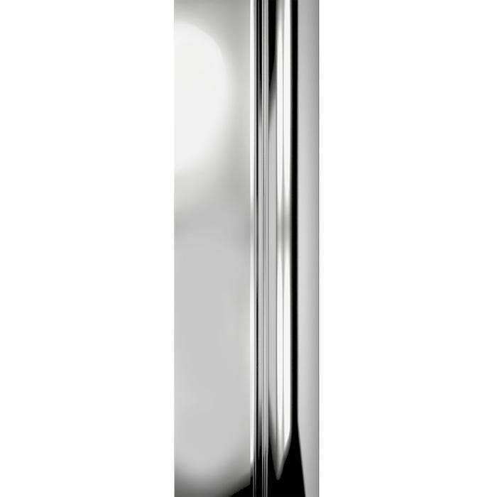 Schulte paroi de douche à l'italienne, 120 x 200 cm, verre 8 mm anticalcaire, profilé aspect chromé, Walk In 3