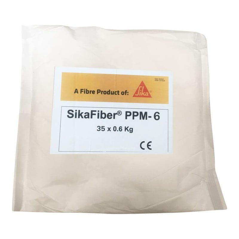 SikaFiber - Fibre polypropylène pour béton et chape - Sika - 600 g 12 mm 0