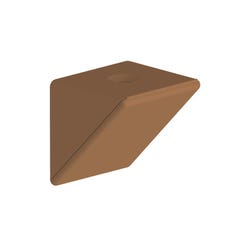 Taquet d'assemblage simple caramel - lot de 12 pièces 0