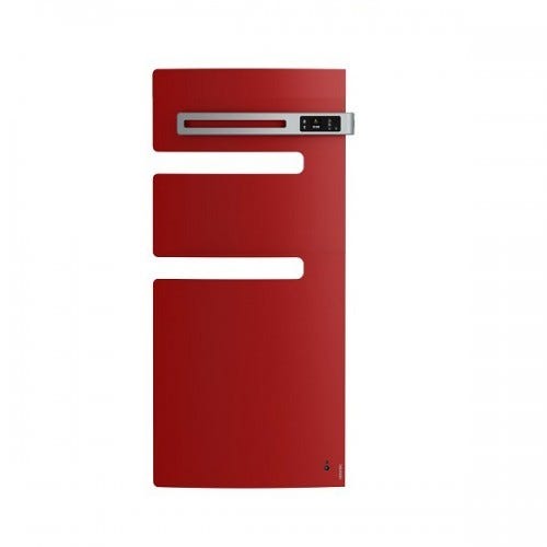 Sèche serviette soufflant SERENIS 1500W - Mât D - Rouge Atlantic 850497 0