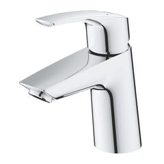 Grohe EUROSMART Mitigeur monocommande de lavabo Taille S, avec vidage, Chrome (23968003) 2