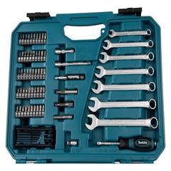 Jeu d'outils (120 pièces) en valise - MAKITA E-06616 5