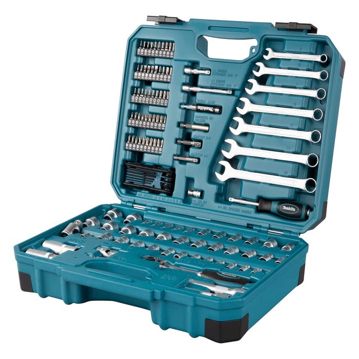 Jeu d'outils (120 pièces) en valise - MAKITA E-06616 3