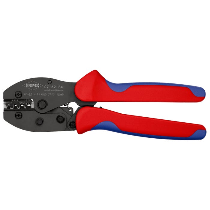 Knipex 97 52 34 - Alicates para crimpar terminales PreciForce 6