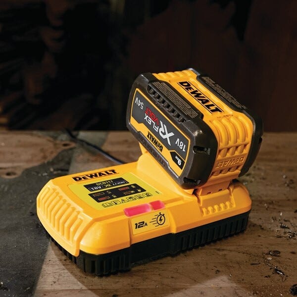 Chargeur rapide XR 12A DCB117 DeWalt 1