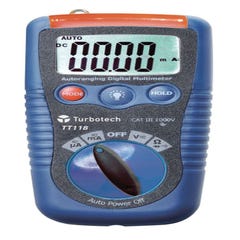 Multimetre Numerique Turbotronic, Ref. 40010110 0