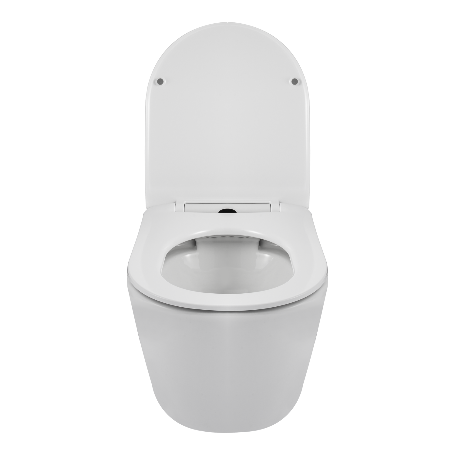 Balneo WC suspendu, sans bride bau, abattant softclose, Ceramique, blanc, LUXA 4